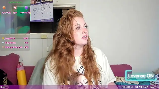 aaprill's cam snapshot