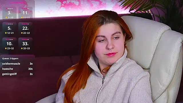 GingerPinky live sex cam