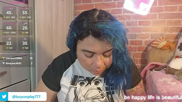 Lucycosplay777 live sex cam