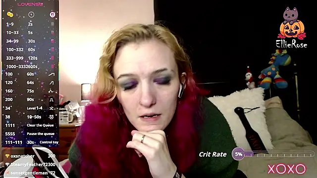 EllieeRose live sex cam