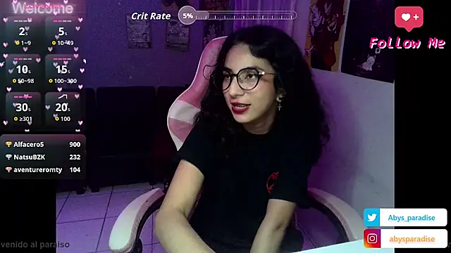 Abysparadise's cam snapshot