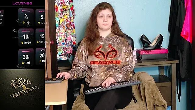 TreeJeanne live sex cam