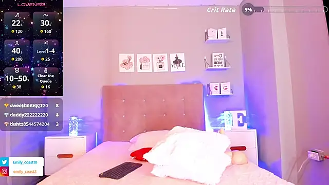 EmilyCoast-1's cam snapshot