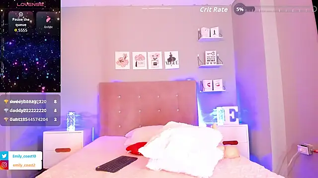 EmilyCoast-1's cam snapshot