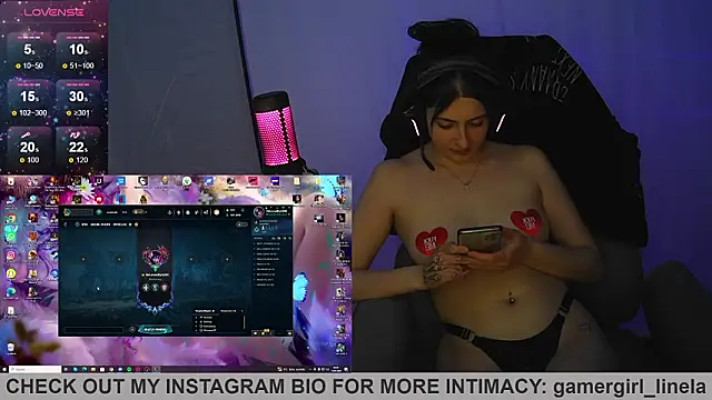 Gamergirl-Linela's cam snapshot