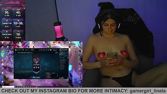 Gamergirl-Linela's cam snapshot