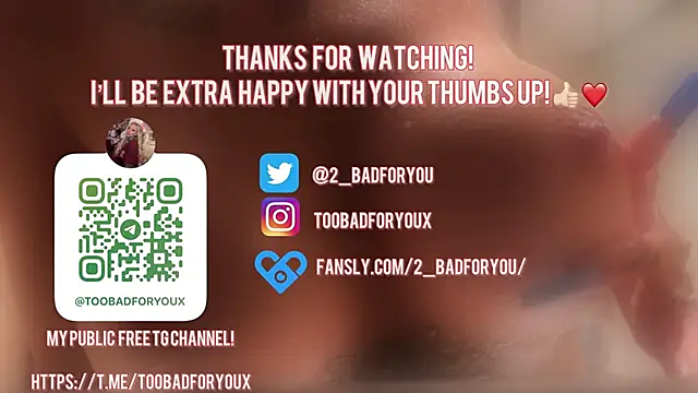 2badforyou live sex cam