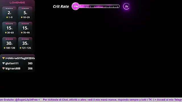 SugarLily24's cam snapshot