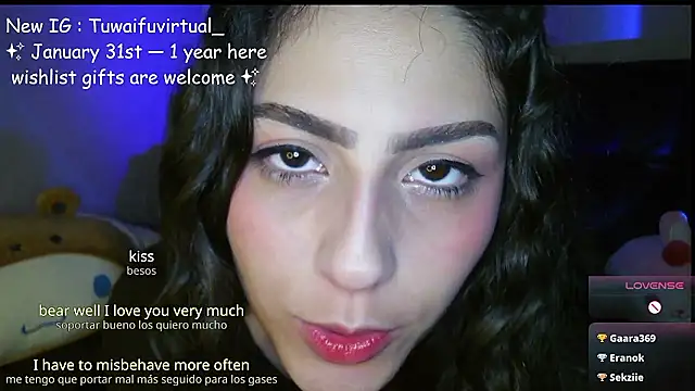 TuWaifuVirtual1's cam snapshot