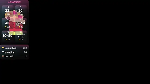 Lovensetest live sex cam