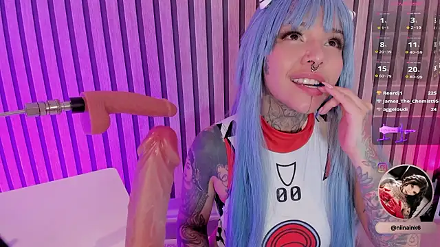 NinaInk's cam snapshot