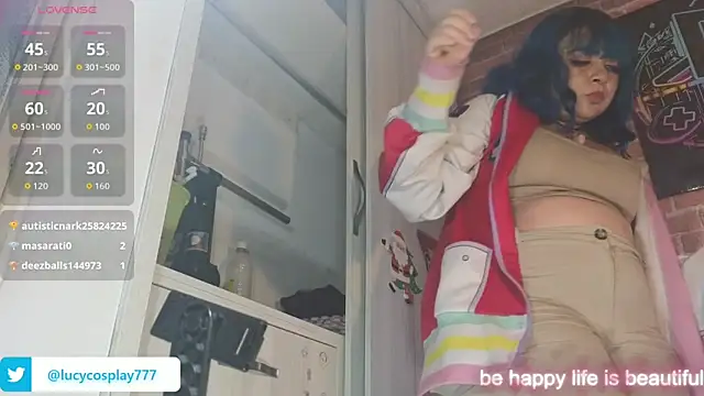 Lucycosplay777 live sex cam