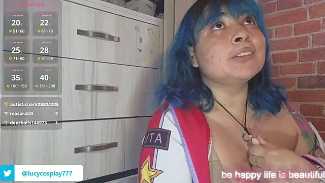 Lucycosplay777 live sex cam