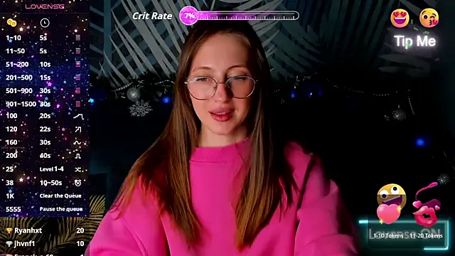 ChristyCrayme's cam snapshot