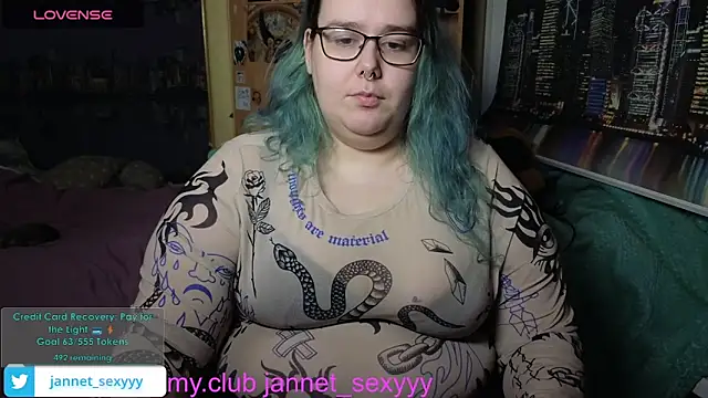 JannetPie's cam snapshot