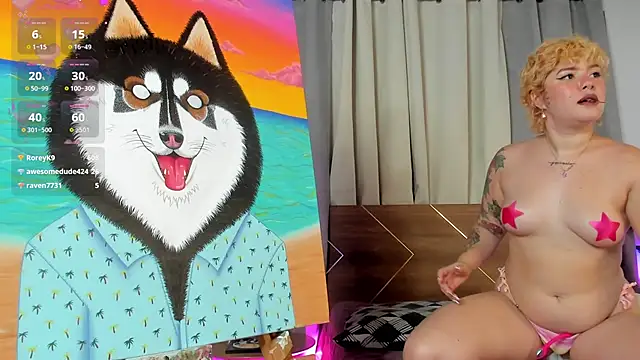 Amy_art's cam snapshot