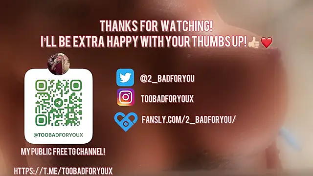 2badforyou live sex cam