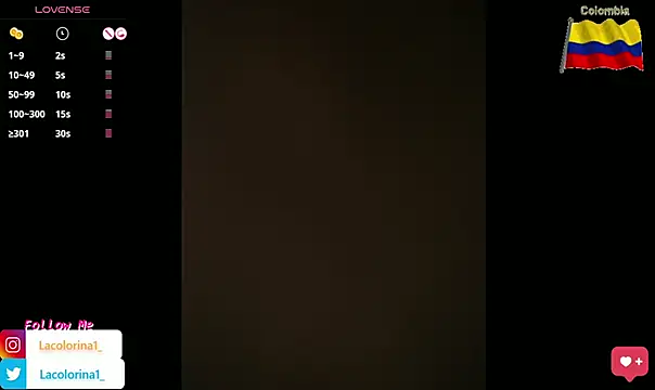 LaColorina_ live sex cam
