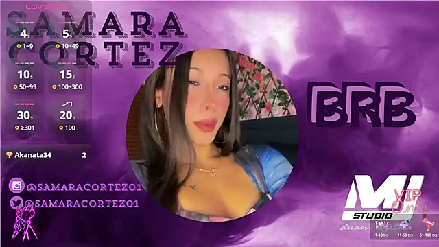 SamaraCortez's cam snapshot