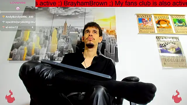 BRAYHAMBROWN live sex cam