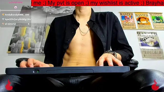 BRAYHAMBROWN live sex cam