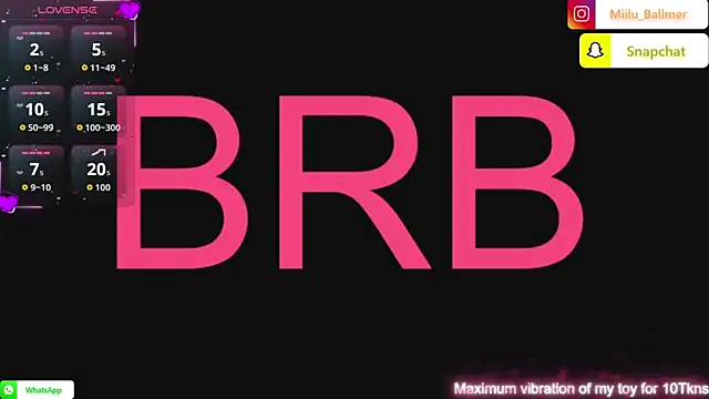 Milu_ballmer's cam snapshot