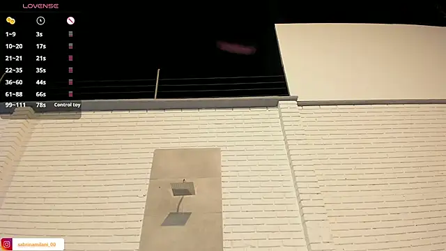 sabrinamilani's cam snapshot