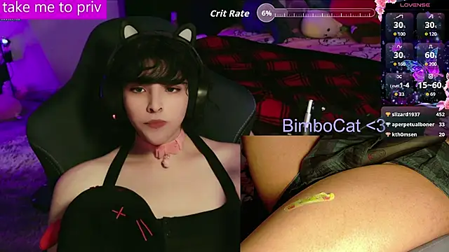 BimboCat live sex cam