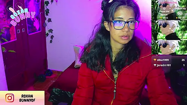 Roxanbunny1 live sex cam