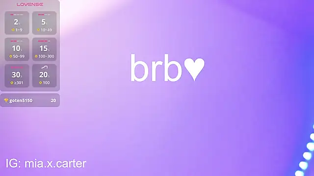 miacarterxxx's cam snapshot