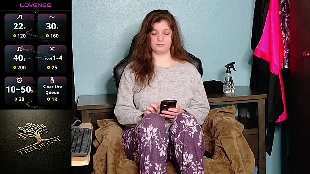 TreeJeanne live sex cam