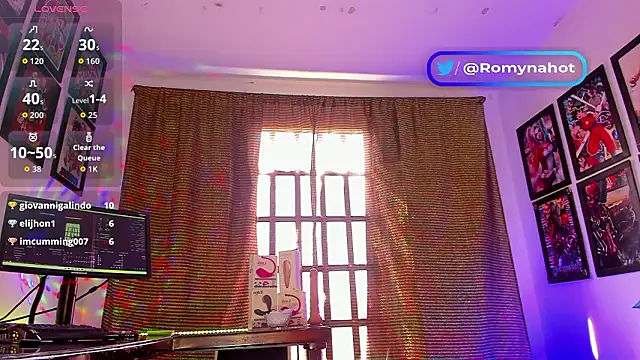 Romynahotx live sex cam