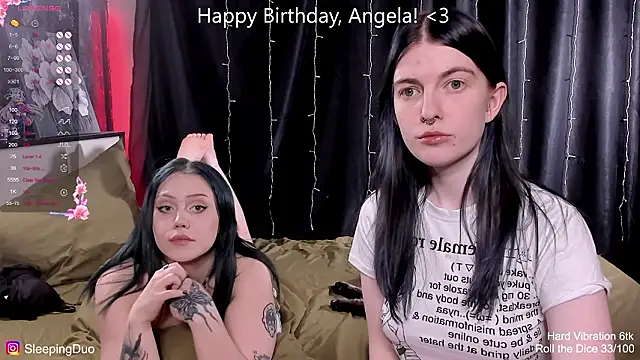 SleepingDuo live sex cam