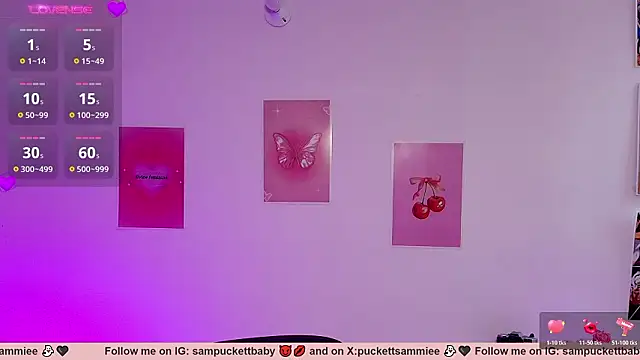 Sampuckettbaby's cam snapshot