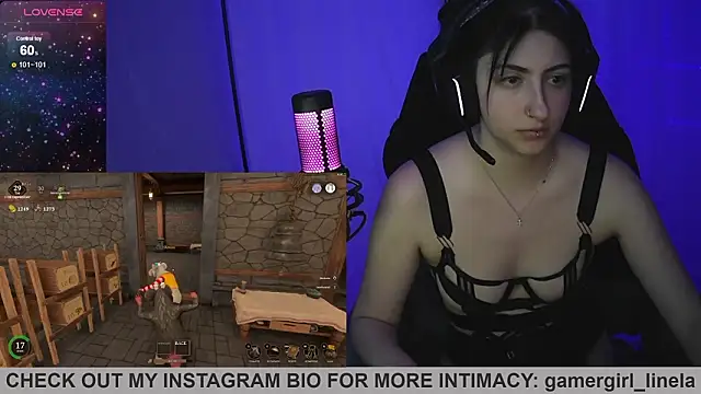 Gamergirl-Linela live sex cam