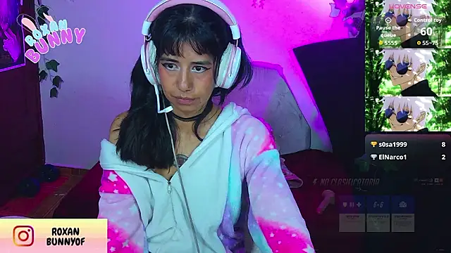 Roxanbunny1's cam snapshot