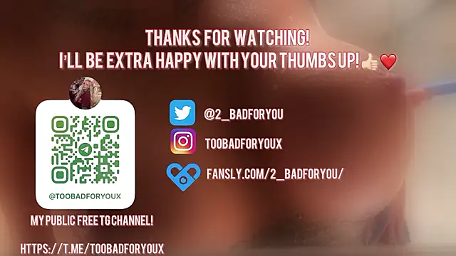 2badforyou live sex cam