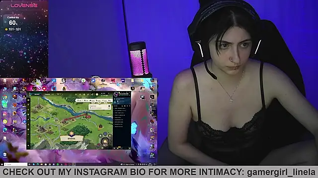 Gamergirl-Linela live sex cam