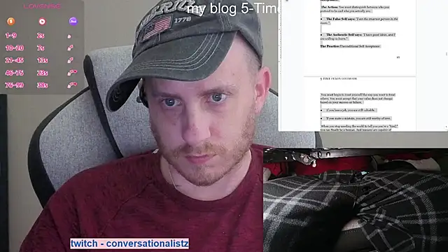 ConversationalistX's cam snapshot