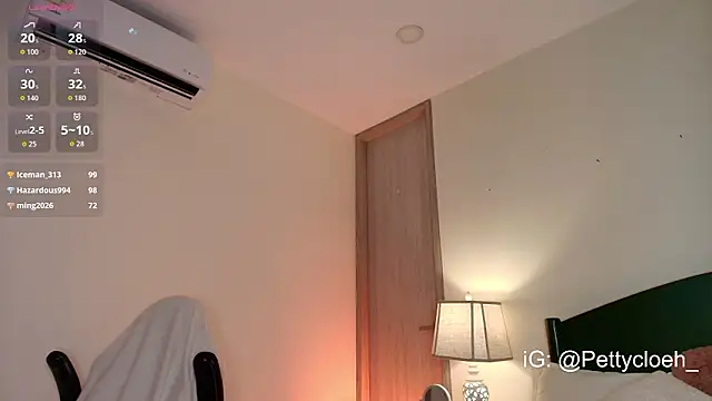 PettyCloeh live sex cam