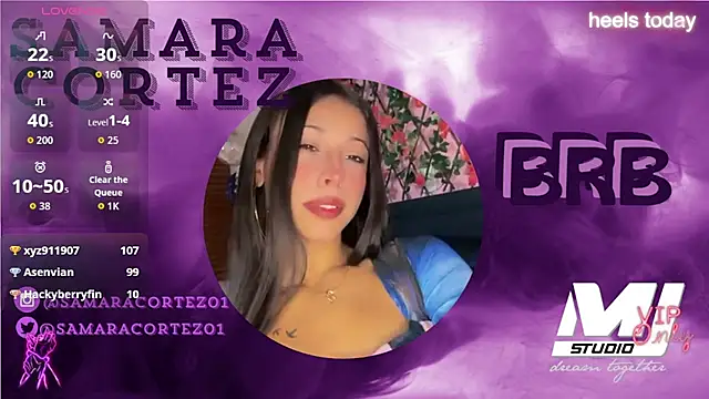 SamaraCortez live sex cam