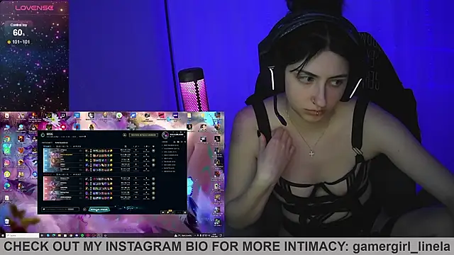 Gamergirl-Linela live sex cam
