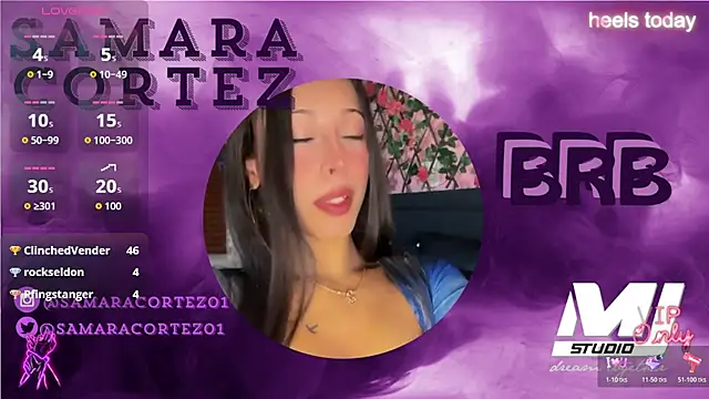 SamaraCortez's cam snapshot