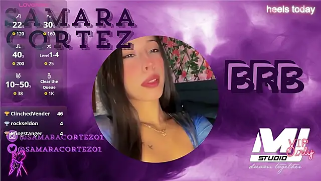 SamaraCortez's cam snapshot