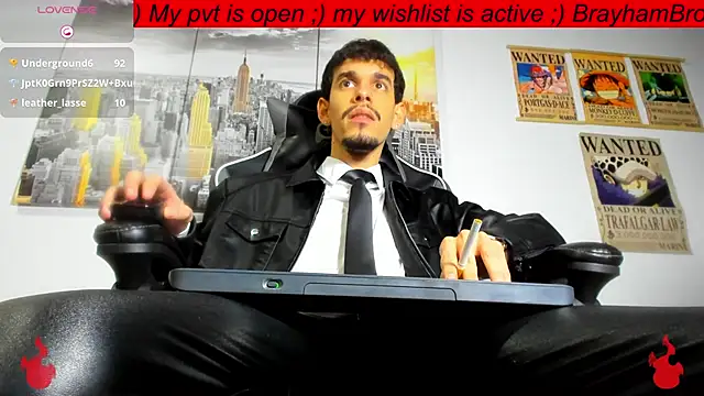 BRAYHAMBROWN live sex cam