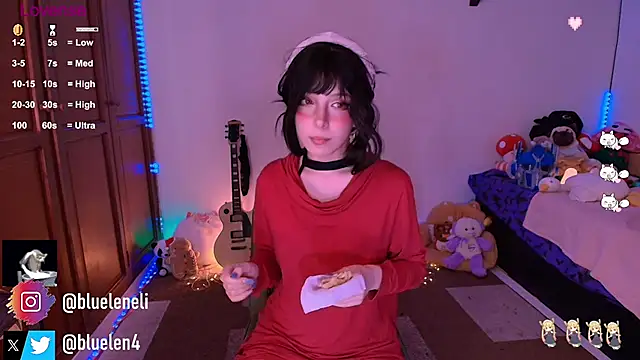 bluelen live sex cam