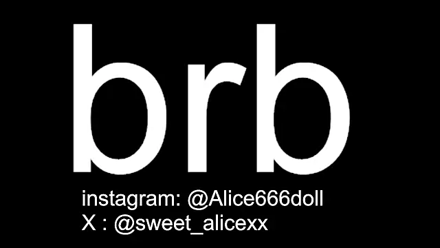 SWEET_ALICEXX's cam snapshot