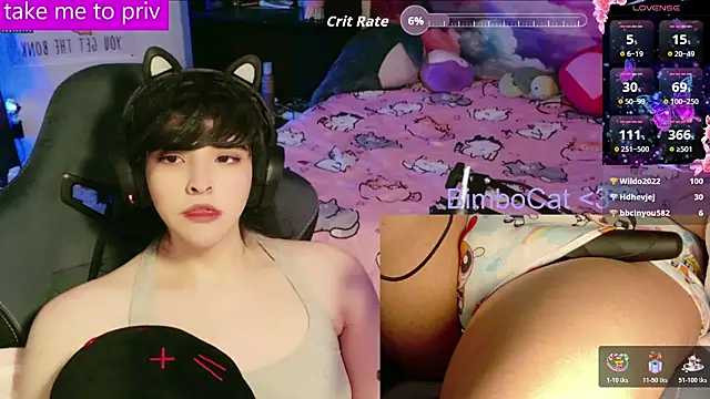 BimboCat live sex cam