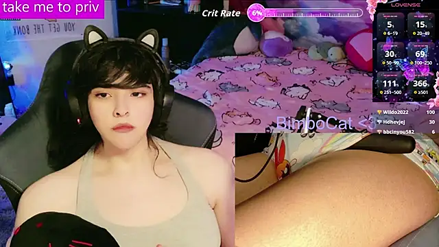 BimboCat live sex cam