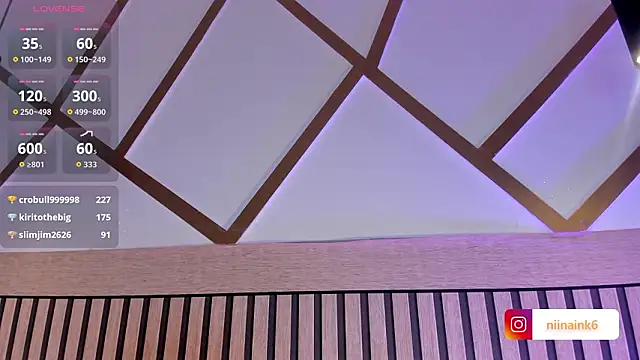 NinaInk's cam snapshot